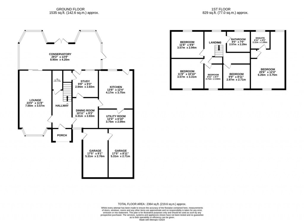 Floorplans For The Paddocks, Bugbrooke, Northampton