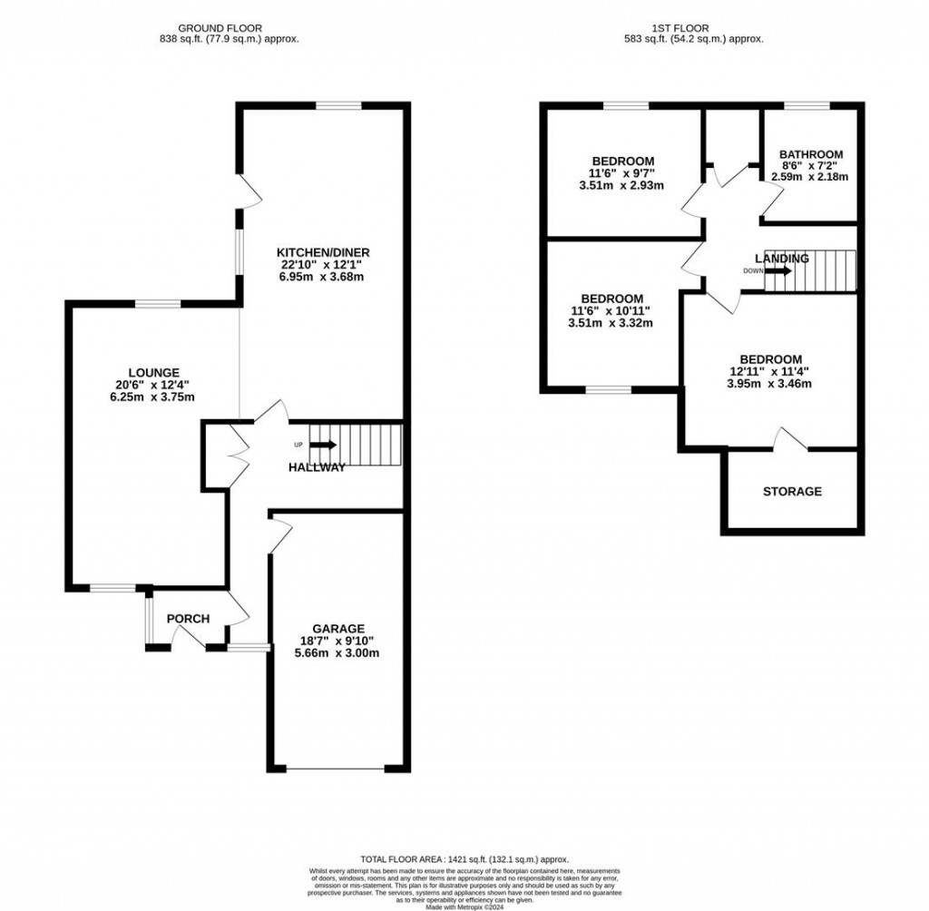 Floorplans For Gibbs Acre Court, Northampton