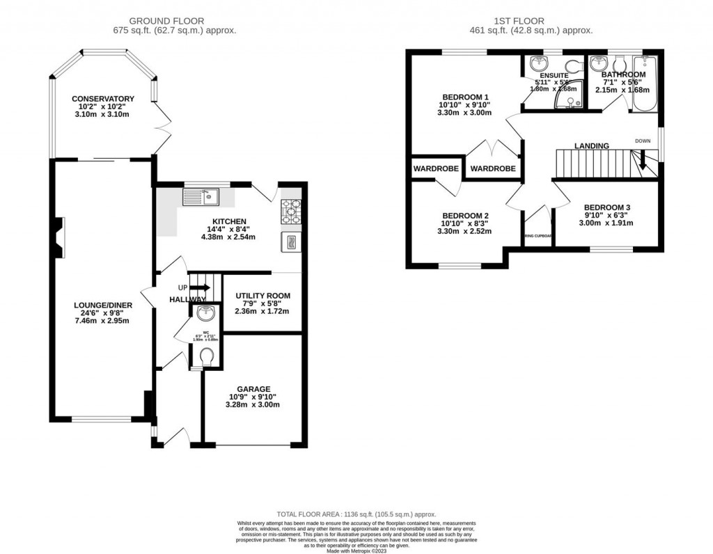 Floorplans For St. Vincents Avenue, Kettering