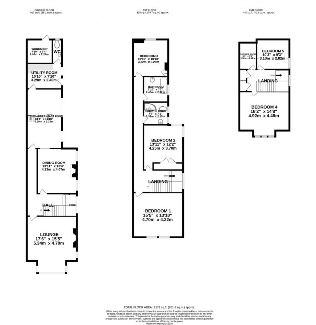 Floorplans For Headlands, Kettering