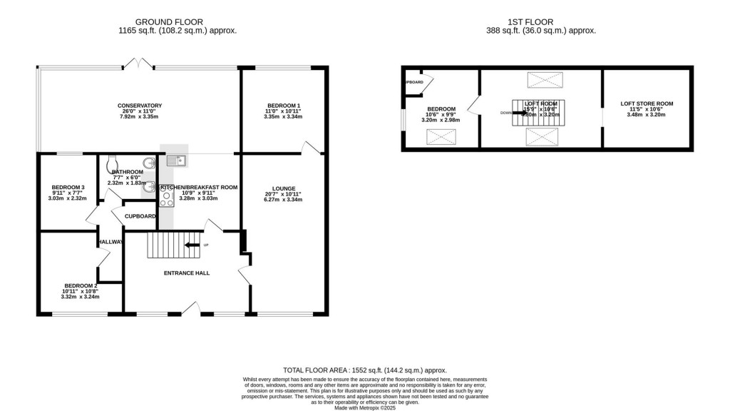 Floorplans For Birchall Road, Rushden