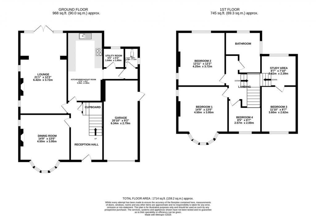 Floorplans For Northfield Avenue, Kettering