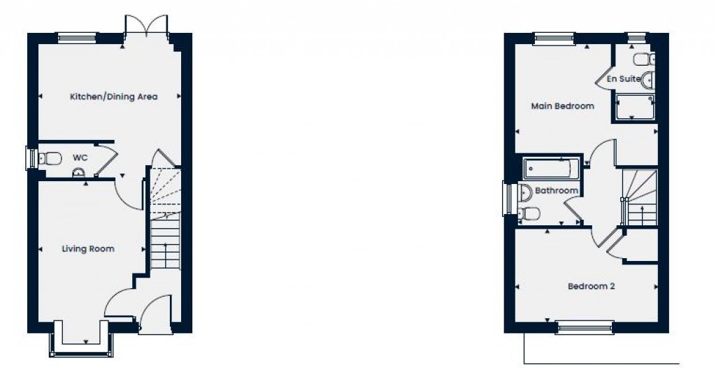 Floorplans For Foster Way, Kettering