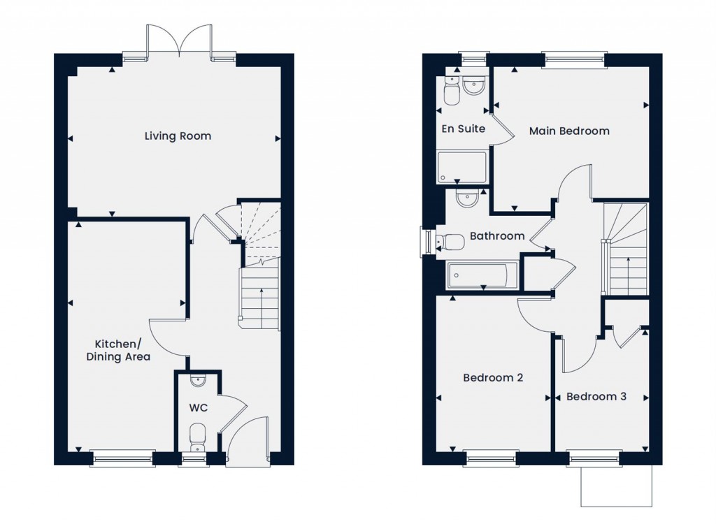 Floorplans For Foster Way, Kettering