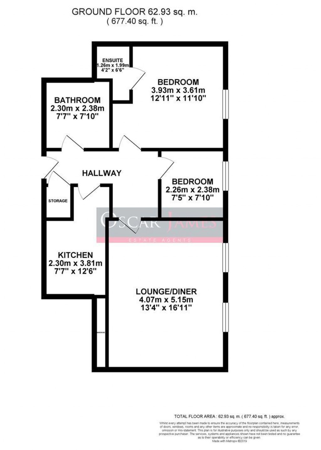 Floorplans For West Cotton Close, Southbridge