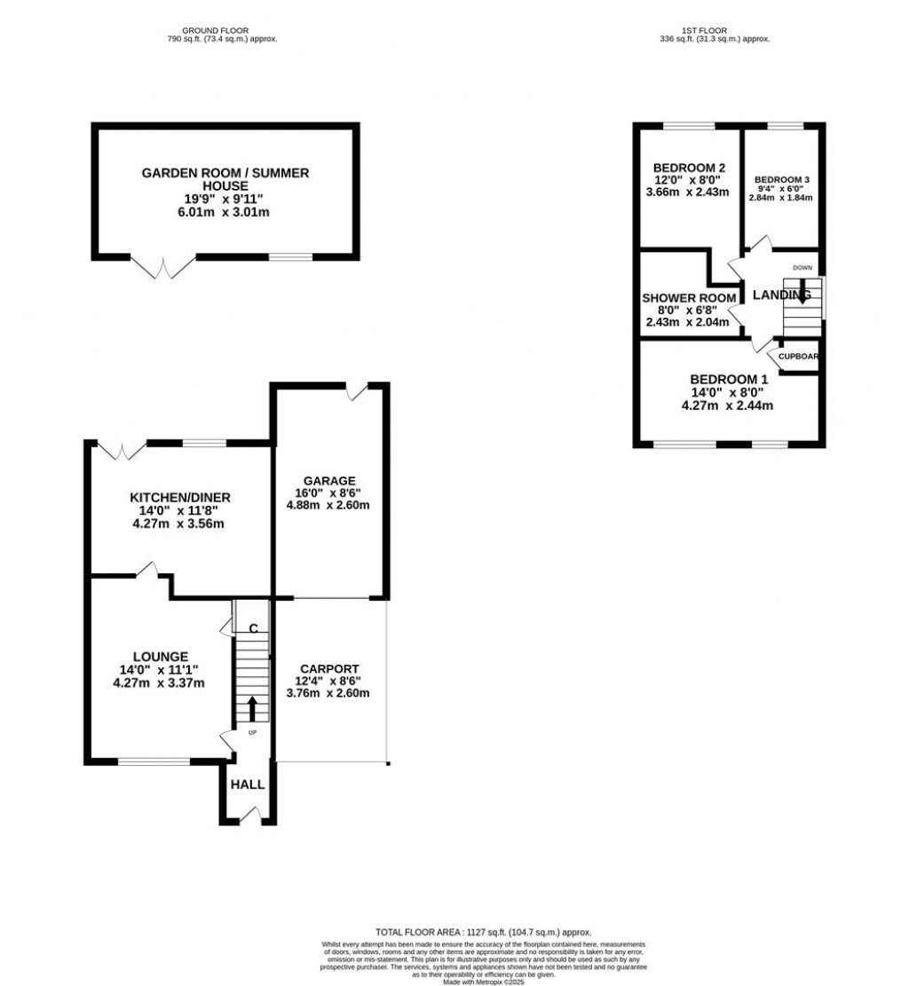 Floorplans For Eider Close, Burton Latimer