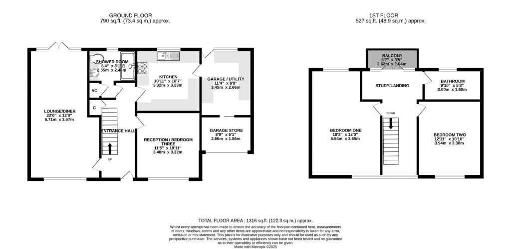 Floorplans For Hall Drive, Finedon