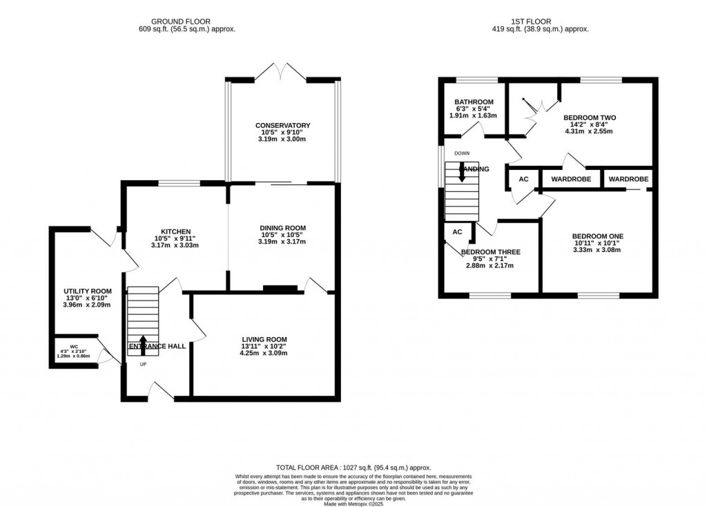 Floorplans For Milton Road, Corby