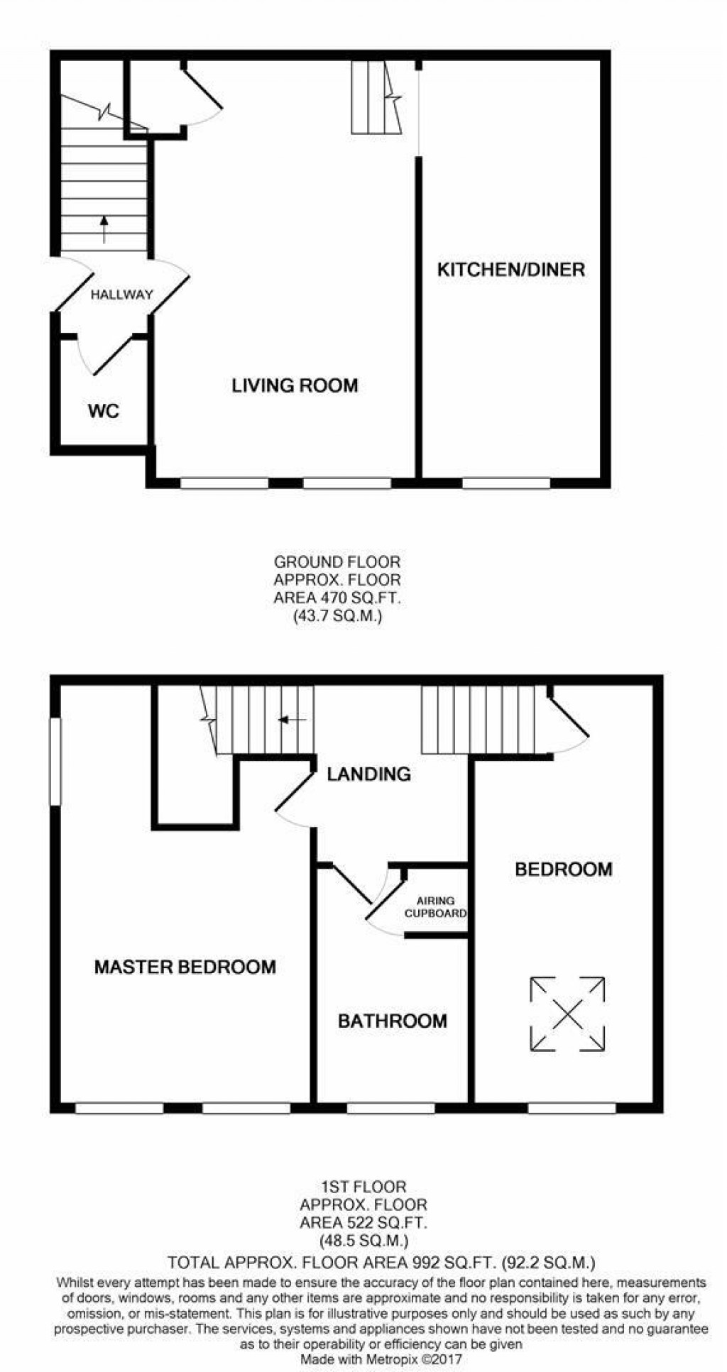 Floorplans For High Street, Burton Latimer