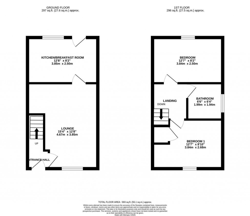 Floorplans For Garston Road, Corby