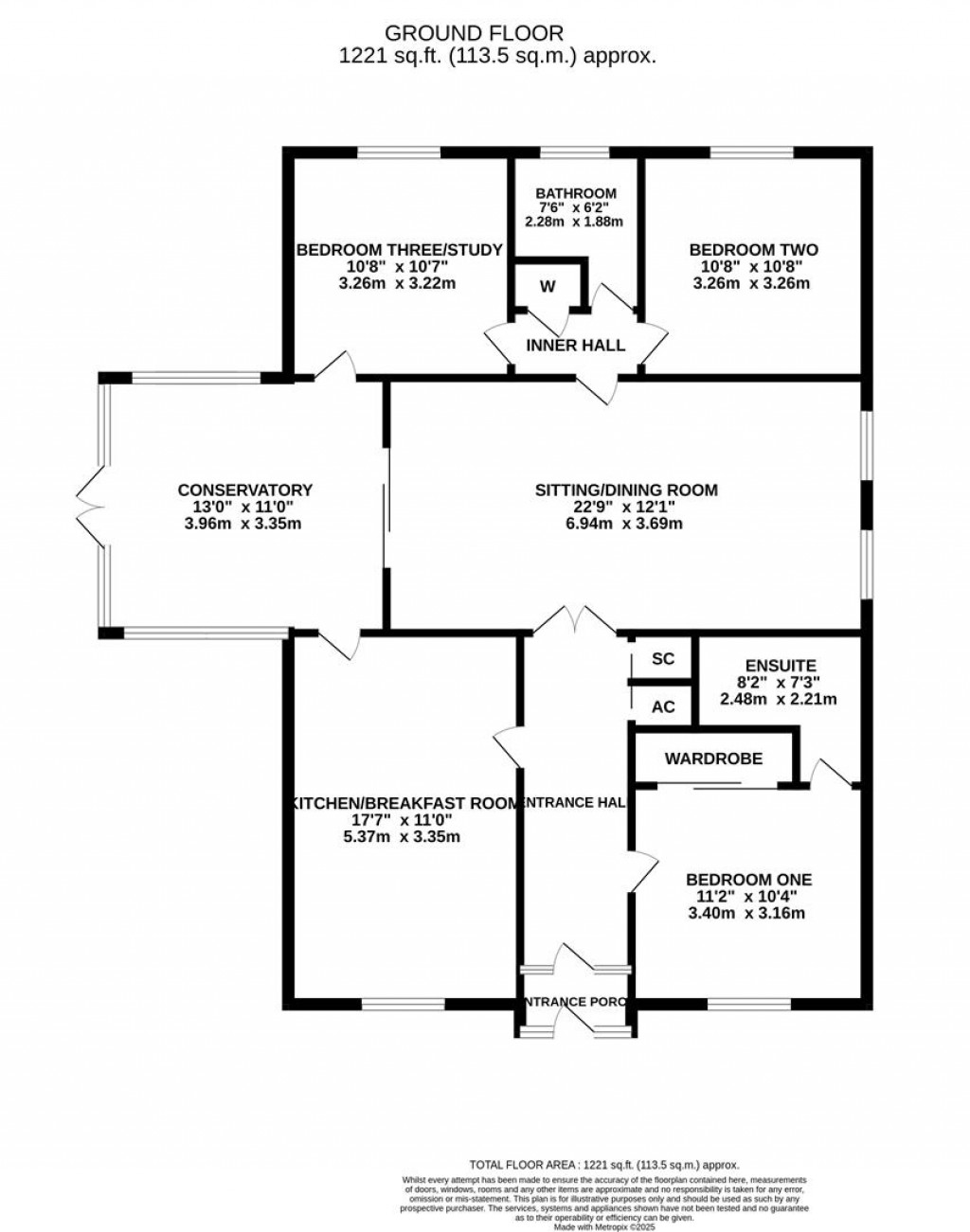 Floorplans For Malvern Close, Kettering