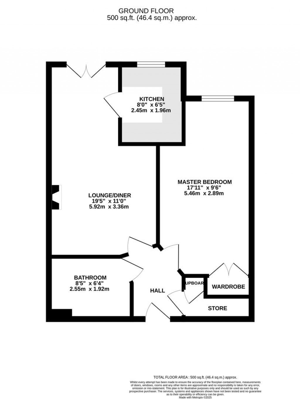 Floorplans For Leicester Road, Market Harborough