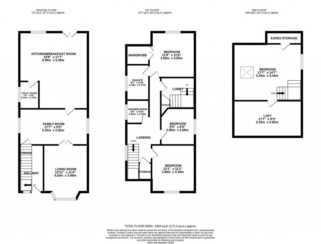 Floorplans For Northampton Road, Kettering