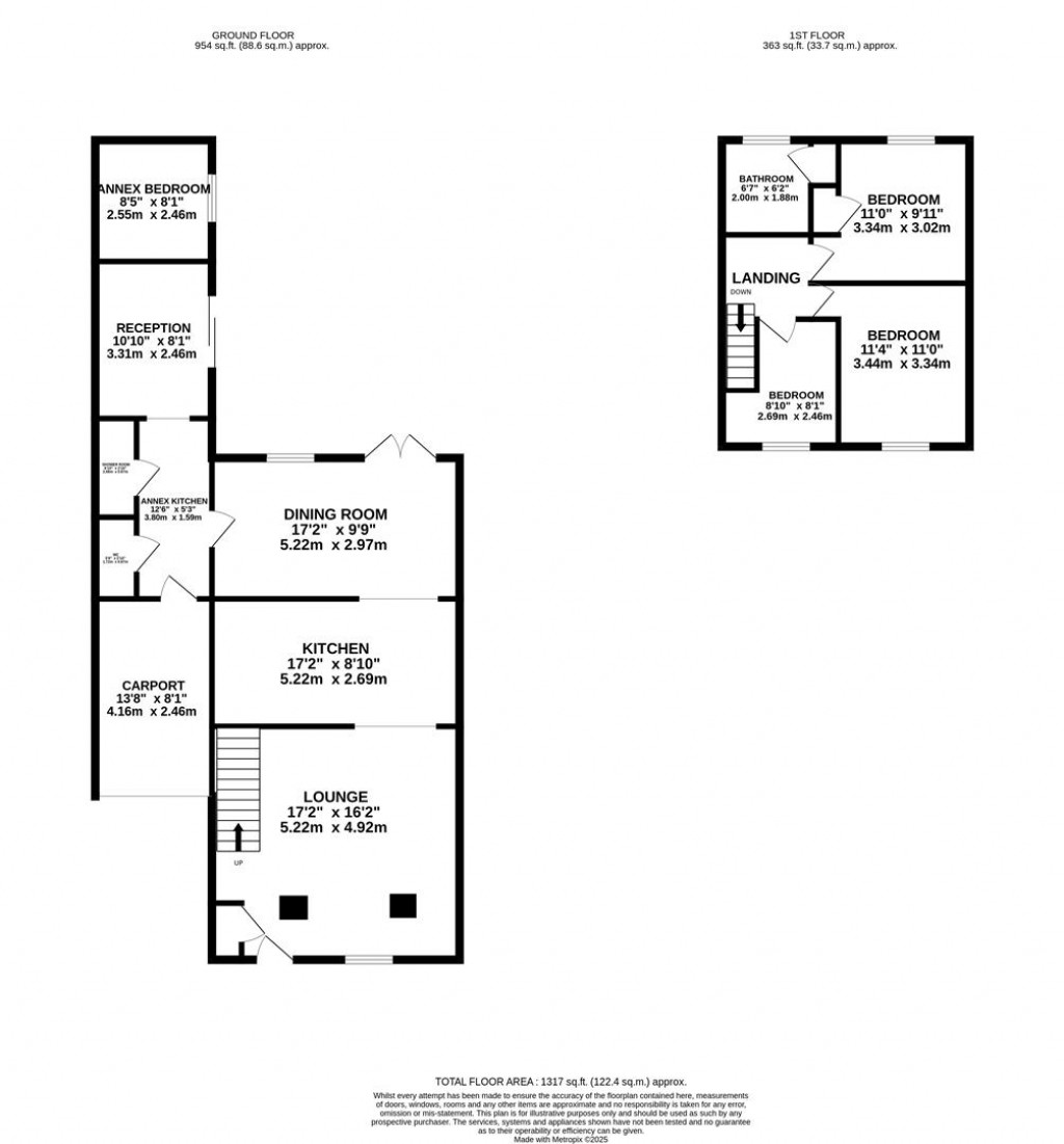 Floorplans For Gleneagles Close, Kettering