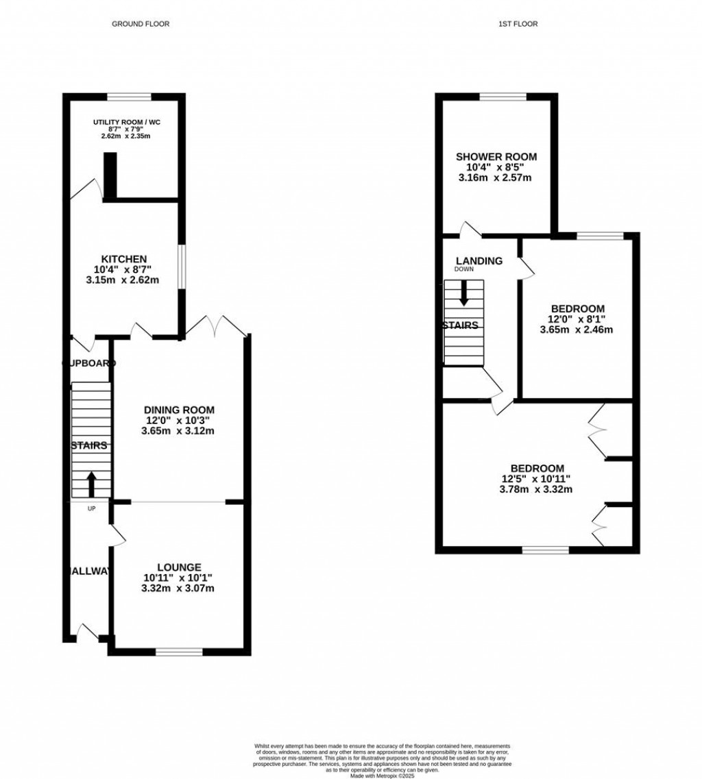 Floorplans For Gordon Street, Kettering