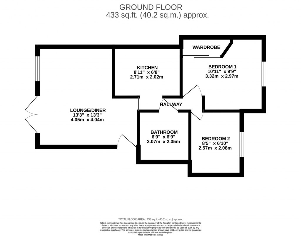 Floorplans For Lion Court, Northampton