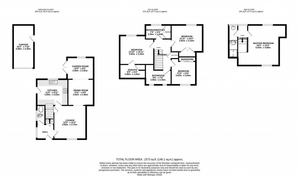 Floorplans For Back Lane, Brigstock, Kettering