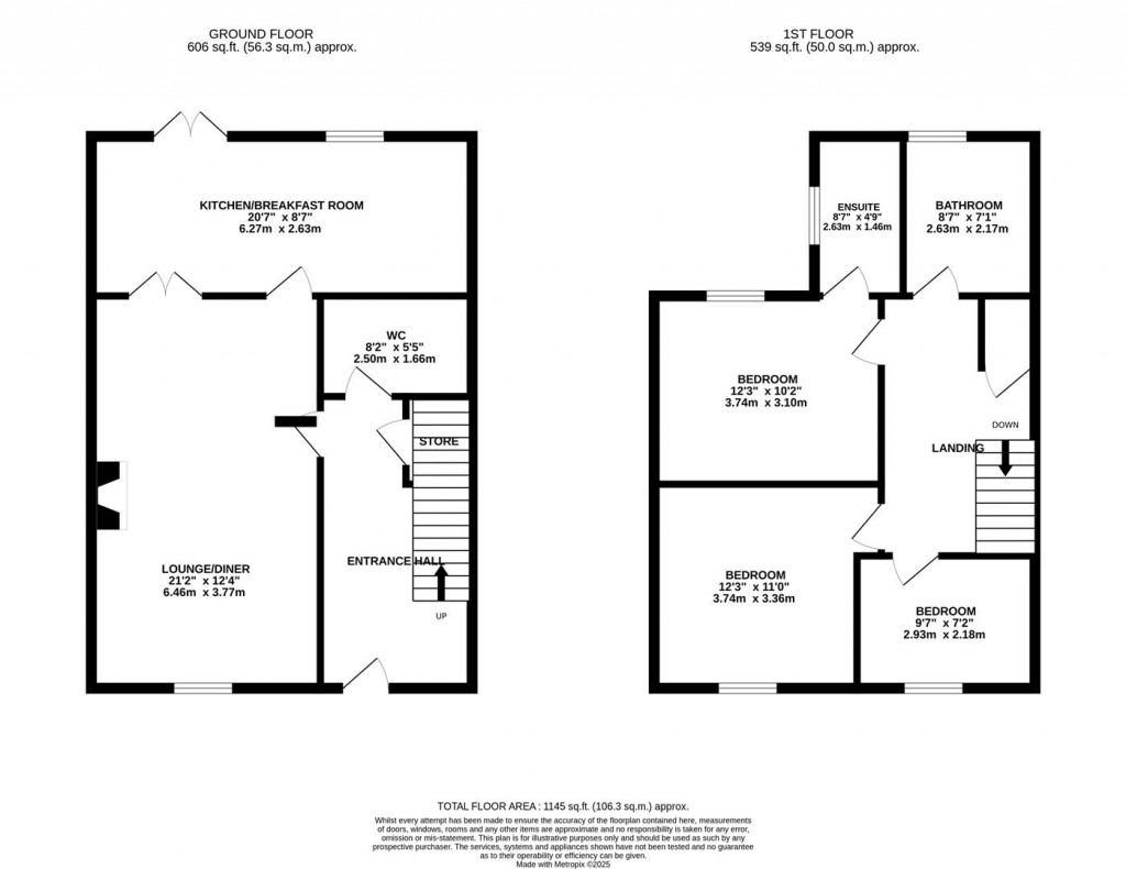 Floorplans For School Road, Gretton, Corby