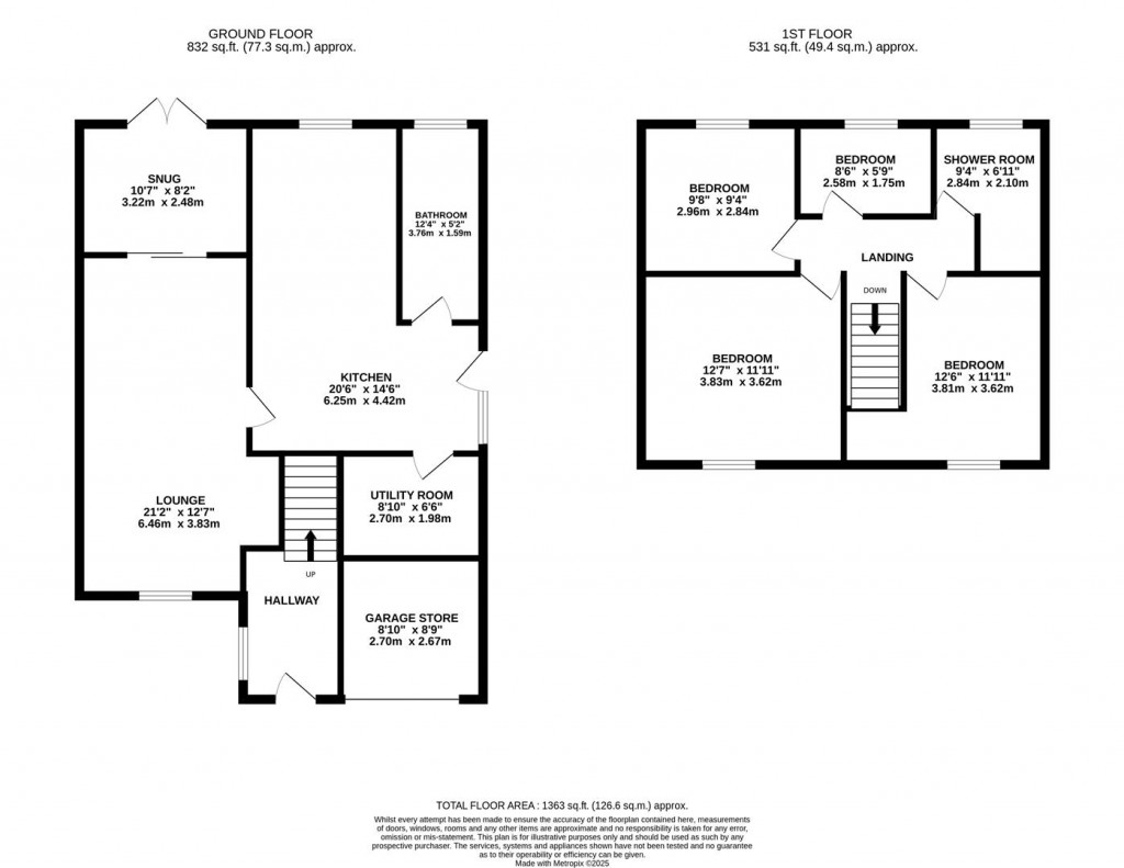 Floorplans For Ibstock Close, Northampton