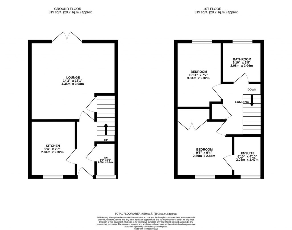 Floorplans For Chester Road, Wellingborough