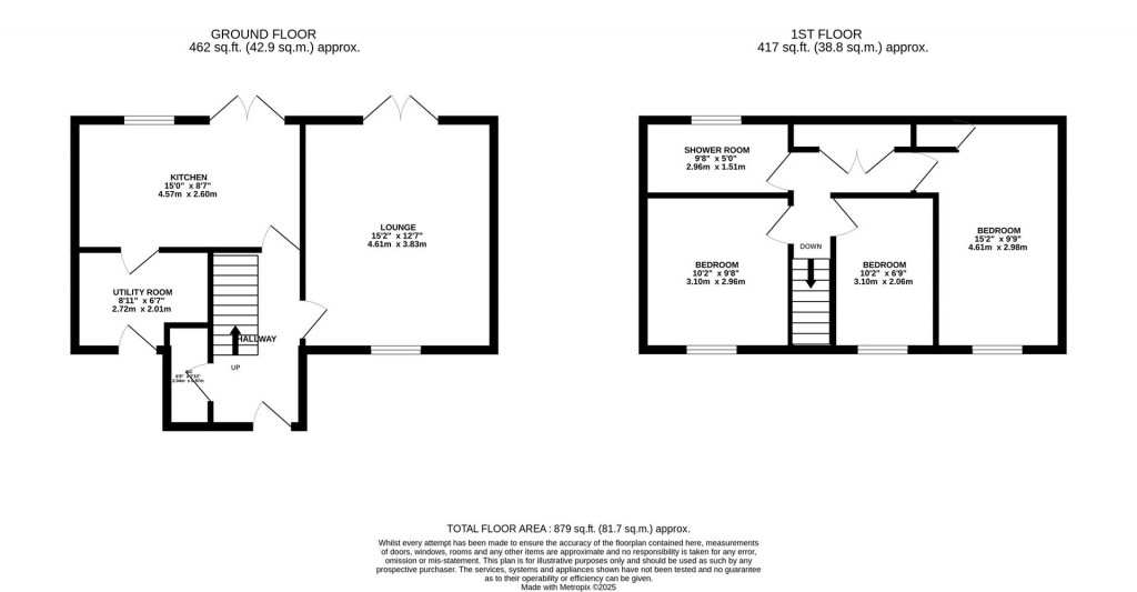 Floorplans For Dorking Walk, Corby