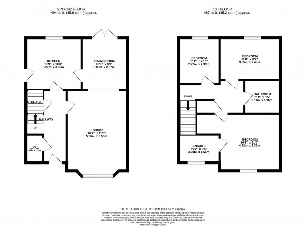 Floorplans For Sir Henry Fowler Way, Wellingborough