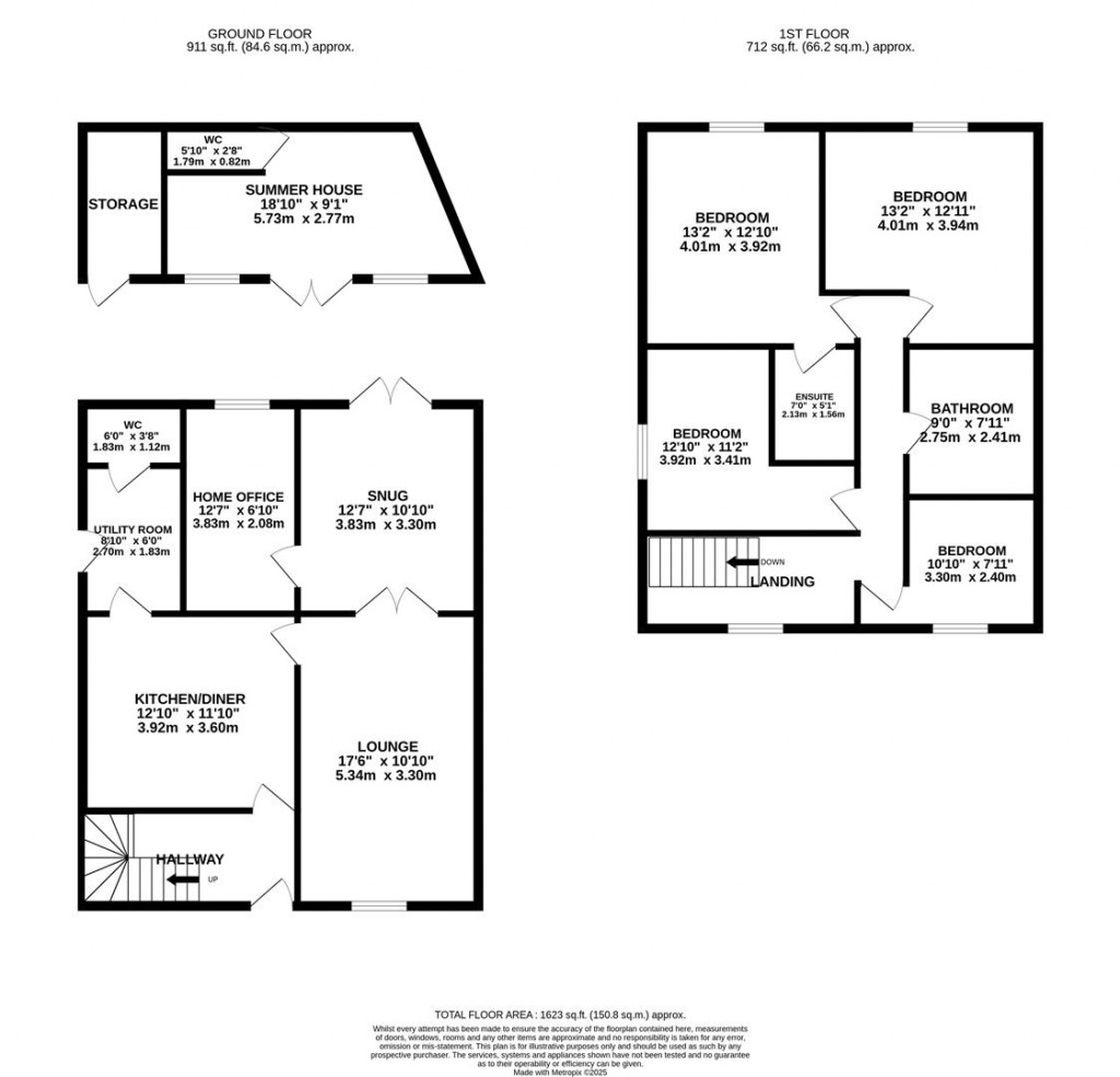 Floorplans For West Avenue, Burton Latimer