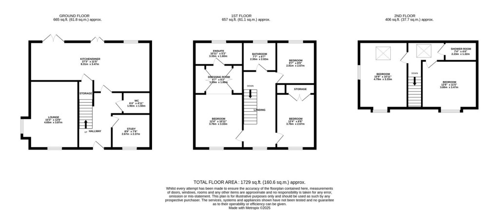 Floorplans For Eleanor Drive, Wellingborough